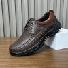 Men's Genuine Dad Shoes for Middle-Aged and Elderly, Business Casual Non-Slip Soft Sole Father Shoes, Large Size Trendy Shoes, Wear-Resistant