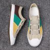 Men'S Sports Casual Shoes Comfortable Lined Canvas Shoes Simple Trendy Outdoor Sports on Foot Vacation Leisure Fashion Men'S Shoes