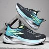 Men'S Carbon Plate Ultra-Light Running Shoes, Breathable Mesh, Non-Slip, Shock-Absorbing Soft Sole, Fashionable And Versatile, Professional Sports Shoes For Students