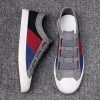 Men'S Sports Casual Shoes Comfortable Lined Canvas Shoes Simple Trendy Outdoor Sports on Foot Vacation Leisure Fashion Men'S Shoes