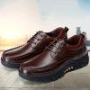 Men's Genuine Dad Shoes for Middle-Aged and Elderly, Business Casual Non-Slip Soft Sole Father Shoes, Large Size Trendy Shoes, Wear-Resistant