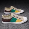 Men'S Sports Casual Shoes Comfortable Lined Canvas Shoes Simple Trendy Outdoor Sports on Foot Vacation Leisure Fashion Men'S Shoes