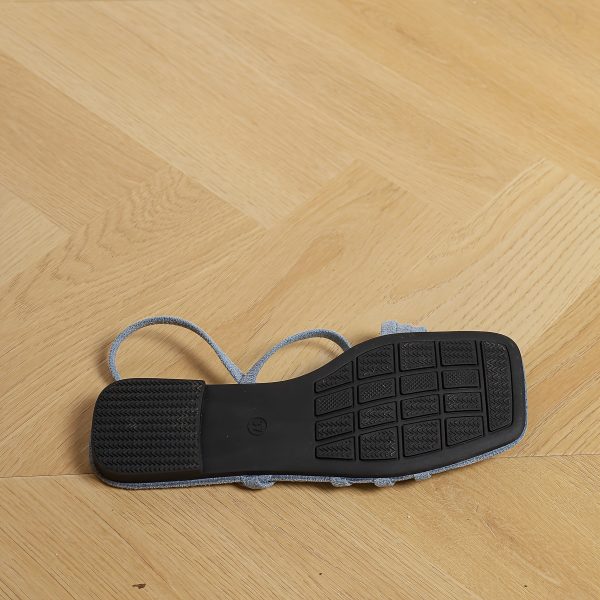 5f4631a0-d302-4177-a760-2939227c7d0f New Summer Women's Cross-Strap Flat Sandals, Casual Roman-Style Lace-Up Sandals, Available in Light Blue, Black, Green, Brown, Burgundy, Pink, Orange, Purple, for Lotus Root Pink, Etc. Comfortable Flat-soled Beach Slippers, Fashionable Sandals
