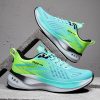 Men'S Carbon Plate Ultra-Light Running Shoes, Breathable Mesh, Non-Slip, Shock-Absorbing Soft Sole, Fashionable And Versatile, Professional Sports Shoes For Students