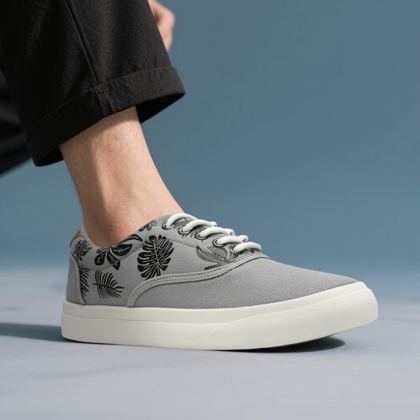 77448f8c-6bad-4aea-bf78-753a8d37b285 Men'S Low-Top Thick-Soled Fashionable Sneakers, Casual Lace-Up Canvas Sports Shoes, Breathable And Comfortable, Non-Slip Insole Athletic Shoes, Tennis Shoes - Available in Various Colors - Large Size