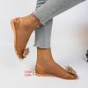 Ladies' New Style PVC Sandals with Rhinestone Beads and Open Toe | Korean Fashion Jelly Flat Heels, Slip-on Closure