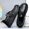 7c2a3d05885d43bf92231db185163e3f-goods Men'S Genuine Leather Shoes | Optional Velvet-Non-Slip Slip-Onu002FLace-Up Closure, Breathable Low-Top Design, Thickened Cushioning Eva Insole And Non-Slip Rubber Sole - Suitable For Office All-Season Business Casual Shoes