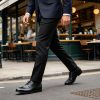 Handmade Men's Dress Shoes, Business Derby Shoes, Full-Grain Suit Shoes, All-Season Versatile Genuine Men's Shoes