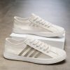 Men'S Casual Skateboard Sneaker Walking Jogging Wide Soft Trendy Lightweight Canvas Shoes Non-Slip Versatile Shoes