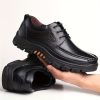 Men's Genuine Dad Shoes for Middle-Aged and Elderly, Business Casual Non-Slip Soft Sole Father Shoes, Large Size Trendy Shoes, Wear-Resistant