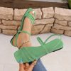 a2755cfa-98aa-4d7e-b68d-3fbbe6aad82b New Summer Women's Cross-Strap Flat Sandals, Casual Roman-Style Lace-Up Sandals, Available in Light Blue, Black, Green, Brown, Burgundy, Pink, Orange, Purple, for Lotus Root Pink, Etc. Comfortable Flat-soled Beach Slippers, Fashionable Sandals