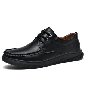 d11124995da848a9b70c61667d75b363-goods Men'S Trendy Slip-On Shoes Made of Genuine Leather, Perfect for Casual Wear in Spring And Summer
