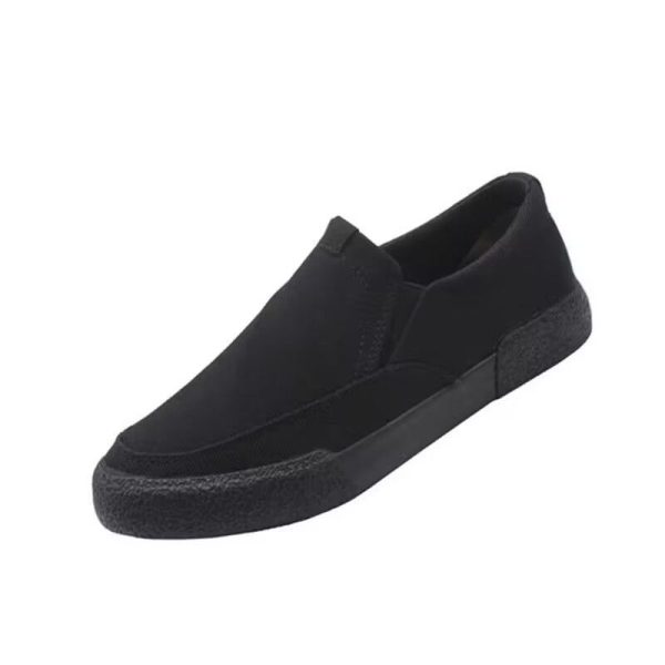 Men'S Spring And Autumn Loafers, Slip-On Soft-Soled Casual Shoes, Men'S Korean-Style Sneakers, Trendy Canvas Shoes for Men