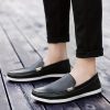Autumn Men's Shoes, Genuine Breathable Soft Cowhide Slip-On Shoes, Korean Style Fashion Soft Sole Men's Casual Shoes