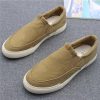 Men'S Spring And Autumn Loafers, Slip-On Soft-Soled Casual Shoes, Men'S Korean-Style Sneakers, Trendy Canvas Shoes for Men